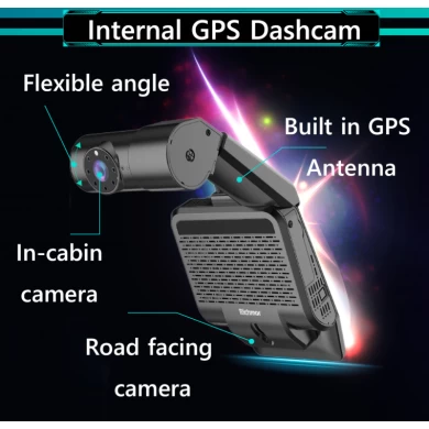Richmor mini 2~3 Mini dashcam support AI function Multiple angle adjustment