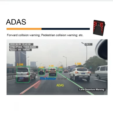 Vehicle Video Telematics ADAS DSM 8CH 1080P High Level AI Mobile DVR with GPS 3G 4G WIFI