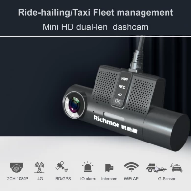 NEW MINI Dual Lens 4G GPS 1080P Dashcam