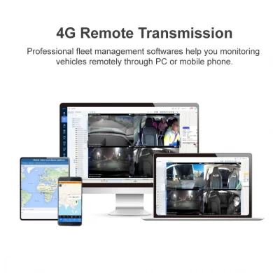 Richmor 2CH free platform dash cam dvr movil 4G GPS MDVR