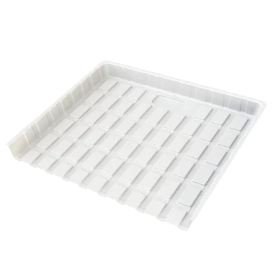 ABS Plastic Unlimited Length Custom Indoor Growing Wet Room Infinity Tray for Plants