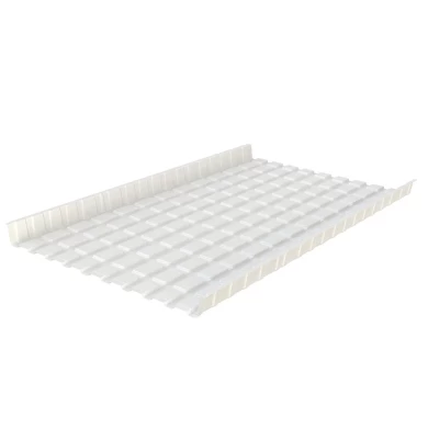 ABS Plastic Unlimited Length Custom Indoor Growing Wet Room Infinity Tray for Plants