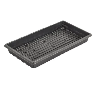 Extra Strength Indoor Microgreens Growing PS Black Plastic Plug Trays Base 1020 Seed Trays