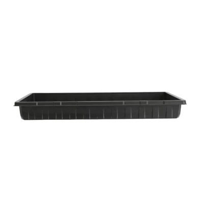 Extra Strength Indoor Microgreens Growing PS Black Plastic Plug Trays Base 1020 Seed Trays