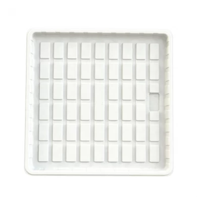 2x4 3x3 4x4 4x8 ABS HIPS White Black Plastic Hydro Hydroponic Flood And Drain Tray