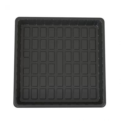 Cheap Deep 4x4 Black Plastic Hydroponic System Plants Factory Fodder Trays For Sale