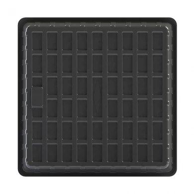 Cheap Deep 4x4 Black Plastic Hydroponic System Plants Factory Fodder Trays For Sale