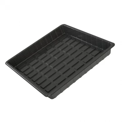 Cheap Deep 4x4 Black Plastic Hydroponic System Plants Factory Fodder Trays For Sale