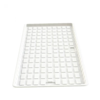 Plateau d'inondation hydroponique de Microgreens de tente de croissance en plastique blanc peu profond 4x8 bon marché à vendre