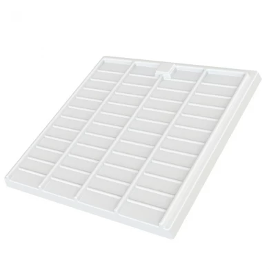 Cheap 3x3 White Plastic Hydro Planting Nursery Farm Microgreens Ebb and Flow Trays