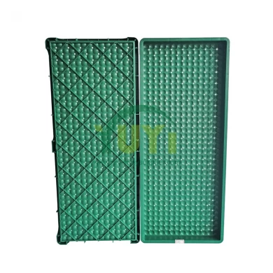 Heavy Duty PP Plastic Paddy Rice Seedbed Trays Nursery Seedling Paddy Rice Planter Tray