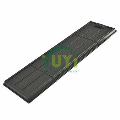 Custom 4x4 4x8 Urban Farm Indoor Vertical Long ABS Plastic Hydroponics Equipment Agricultural Grow Trays With Planting Cover