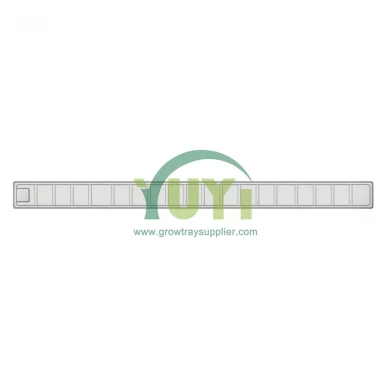 160mm Width Strawberry Growing NFT System Plastic Channel Guttering for Vertical Hydroponic Planting Cultivation