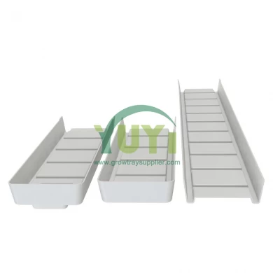 160mm Width Strawberry Growing NFT System Plastic Channel Guttering for Vertical Hydroponic Planting Cultivation