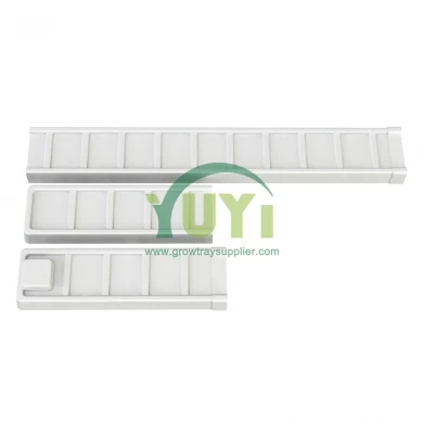 160mm Width Strawberry Growing NFT System Plastic Channel Guttering for Vertical Hydroponic Planting Cultivation