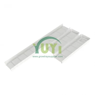 160mm Width Strawberry Growing NFT System Plastic Channel Guttering for Vertical Hydroponic Planting Cultivation