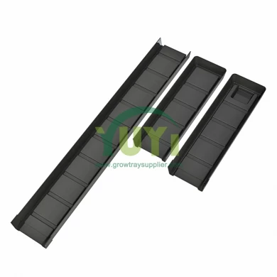 NOUVEAU SYSTÈME DE 160 mm NFT TROUGH PLASTIQUE HYDROPONIQUE AVEC REMINS FORT
