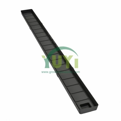 NOUVEAU SYSTÈME DE 160 mm NFT TROUGH PLASTIQUE HYDROPONIQUE AVEC REMINS FORT