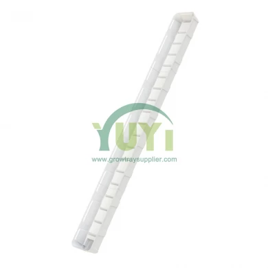 Vertical Hydroponic System for Strawberries and Vegetables | ABS Plastic Gutter for Greenhouse and Farm Use