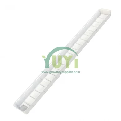 Vertical Gutter Systems Strawberry Vegetables Deep Hydroponic NFT Grow Gully for Greenhouse Hidroponik Aquaponic