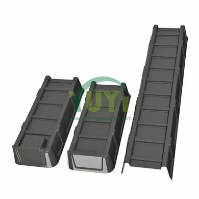 Vertical Hidroponik Aquaponic Gutter Channel System Hydroponic NFT Gully for Indoor Microgreens Growing