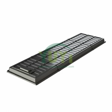 Custom Large Infinite 2x4 2x6 2x8 ABS Plastic Hydroponic Ebb and Flow Drain Table Tray with Lid for Grow Bed