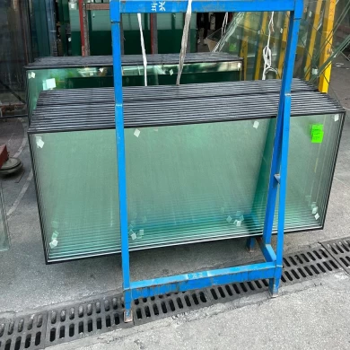 Construction real estate glass china  manufacturer 8mm-12A-8mm clear low-e insulated glass price hot sale double glazing glass