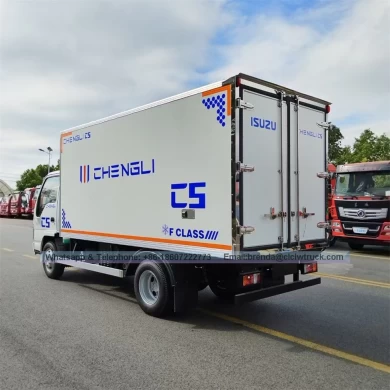 Proveedor japonés de camiones frigoríficos en China, camión frigorífico de 3 toneladas, camión frigorífico ISUZU