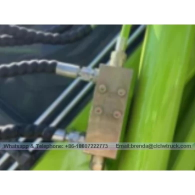Dongfeng 11 toneladas de basura de compresión eléctrica pura