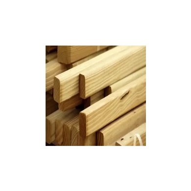 Pine door jamb architrave Split frame with Skirting Board