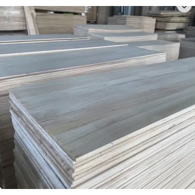 Factory Supply Paulownia Lumber Price მყარი ხის დაფები Paulownia Jointed Board