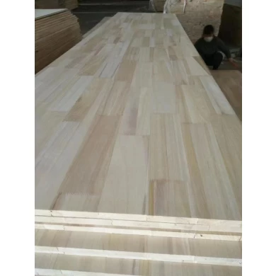 Factory Supply Paulownia Lumber Price მყარი ხის დაფები Paulownia Jointed Board