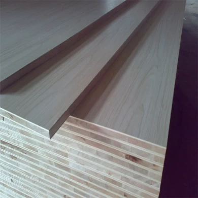 Melamine blockboard, solid board with a thickness of 6-25mm