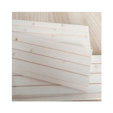 Shandong Spruce Wall Panel Factory Direktang Supply Likas na Solid Wood Eco-Friendly Wall Panel Supplier