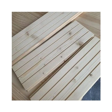 Shandong Spruce Wall Panel Factory Direktang Supply Likas na Solid Wood Eco-Friendly Wall Panel Supplier