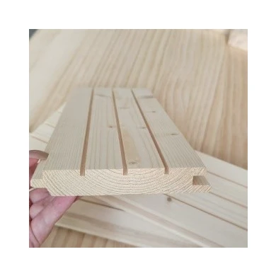 Shandong Spruce Wall Panel Factory Direktang Supply Likas na Solid Wood Eco-Friendly Wall Panel Supplier