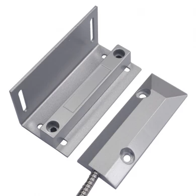 Sensor de interruptor magnético de contacto de puerta de metal, tipo material Nc/NO, montado en superficie, 12v