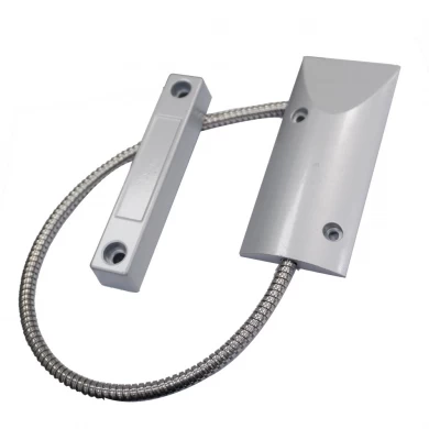 顶置金属门常闭/常开磁力接触报警传感器有线用于安全报警系统