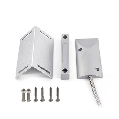 Factory Wholesale Access Control Alarm system Overhead Magnetic Sensor Zinc Alloy Material na may L bracket
