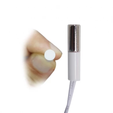 Sensor de contato de porta normalmente fechada com formato redondo, sensor de contato de interruptor magnético embutido