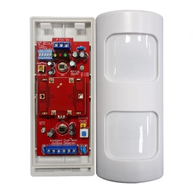 Wired Outdoor IP65 Intelligent PIR+Microwave triple technolgy Motion detector
