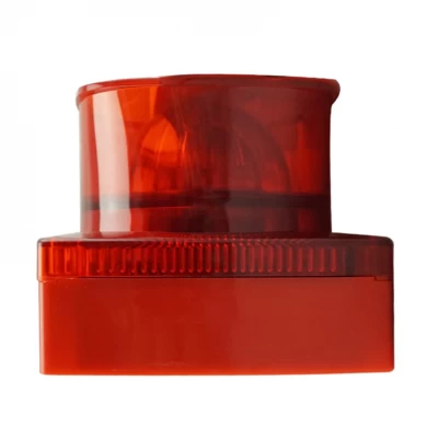 Sirena de luz estroboscópica de alarma de emergencia contra incendios