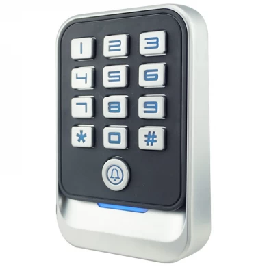 جهاز التحكم في الوصول المعدني المقاوم للماء IP67/قارئ Wiegand للوحة مفاتيح التحكم في الوصول بباب واحد