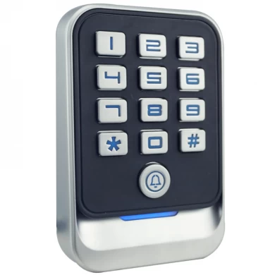 Control de acceso de metal impermeable IP67/lector Wiegand para teclado de control de acceso de una sola puerta