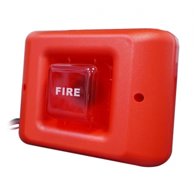 Wired 9~35V DC Fire alarm strobe light siren for fire alarm control system