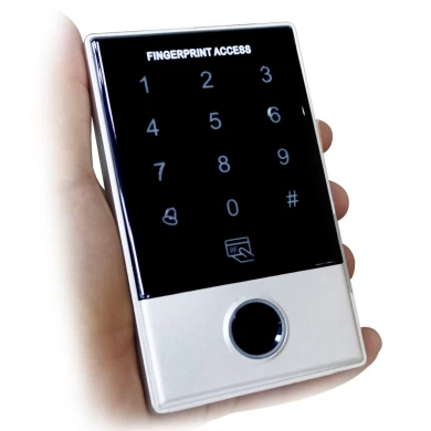 Controlador de acceso independiente del lector de tarjetas del teclado del control de acceso de la puerta de la seguridad de la huella dactilar y de Rfid