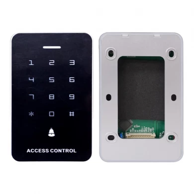 1000 clave de usuario/contraseña de pantalla táctil 125khz/13,56 Mhz Lector de control de acceso de puerta única Rfid