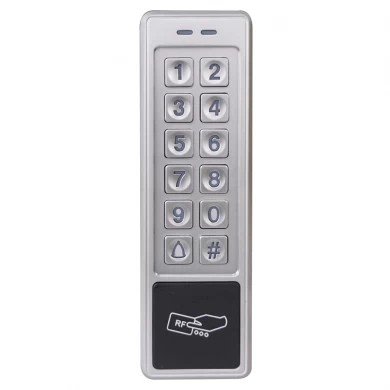Leitor de metal porta à prova d'água saída weigand nfc teclado controlador de acesso autônomo de porta única