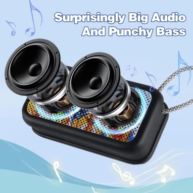 Firmen -Promotion Geschenkgeschenk benutzerdefinierte Logo Wireless Lautsprecher Tragbarer Außenwanderungsmini MINI Wireless Bluetooth Lautsprecher