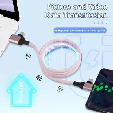 2 in 1 Phone Lanyard Pd 60W Charging Cable Type-c to C Neck Strap Crossbody 60W Lanyard Charging Cable - COPY - q0rc5i